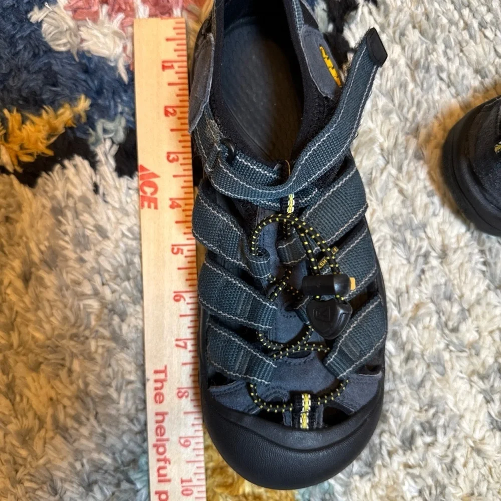 Keen “Big Kids” Closed Toe‎ Navy Blue Sandals